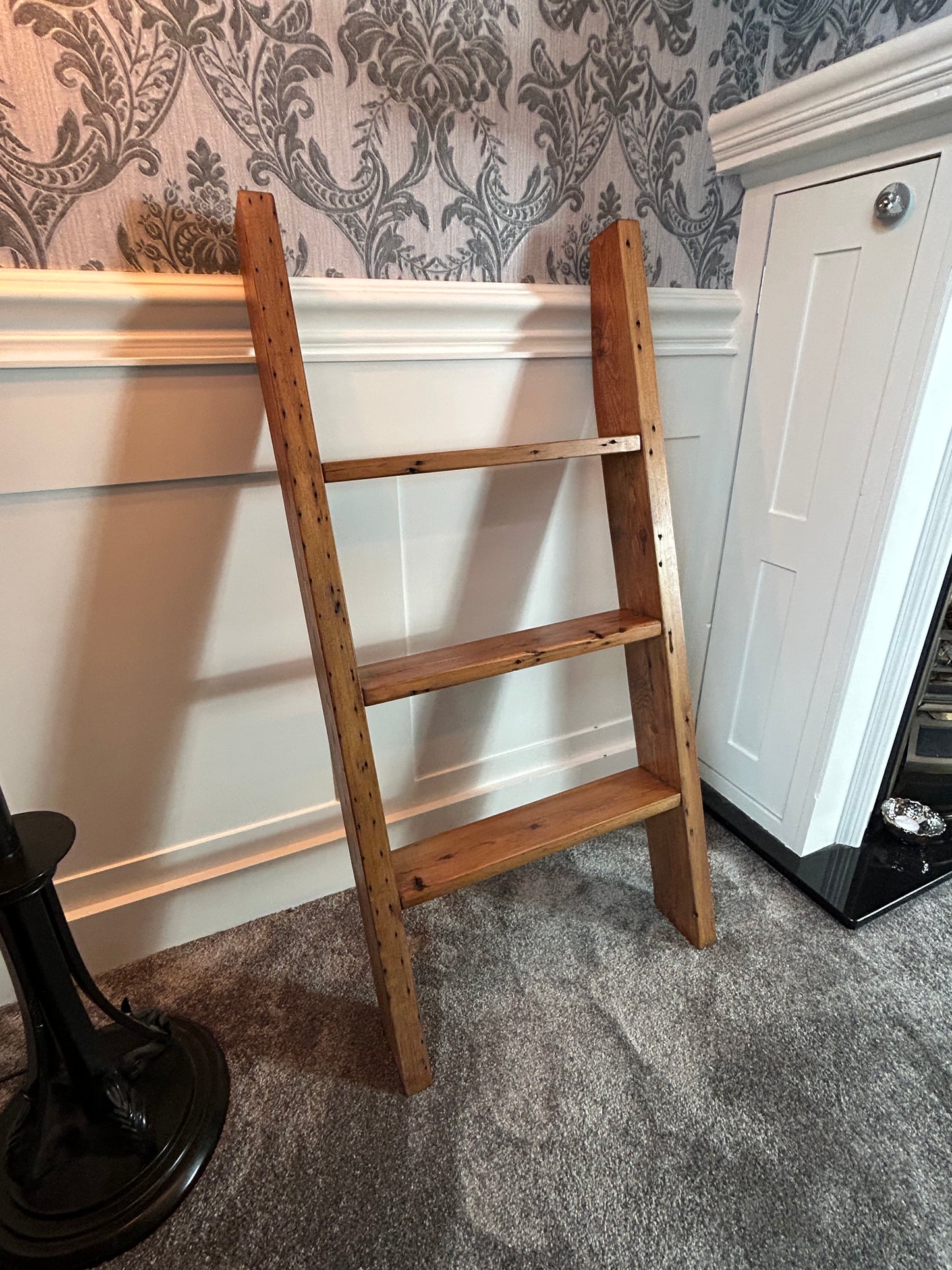 Timber Storage Step Ladder