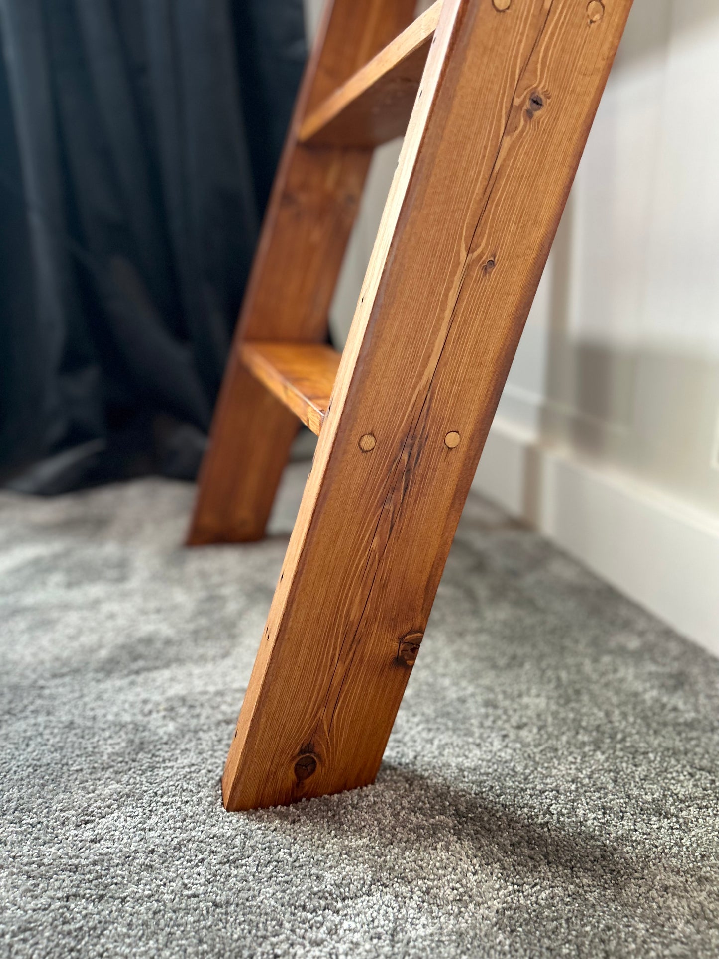 Timber Storage Step Ladder