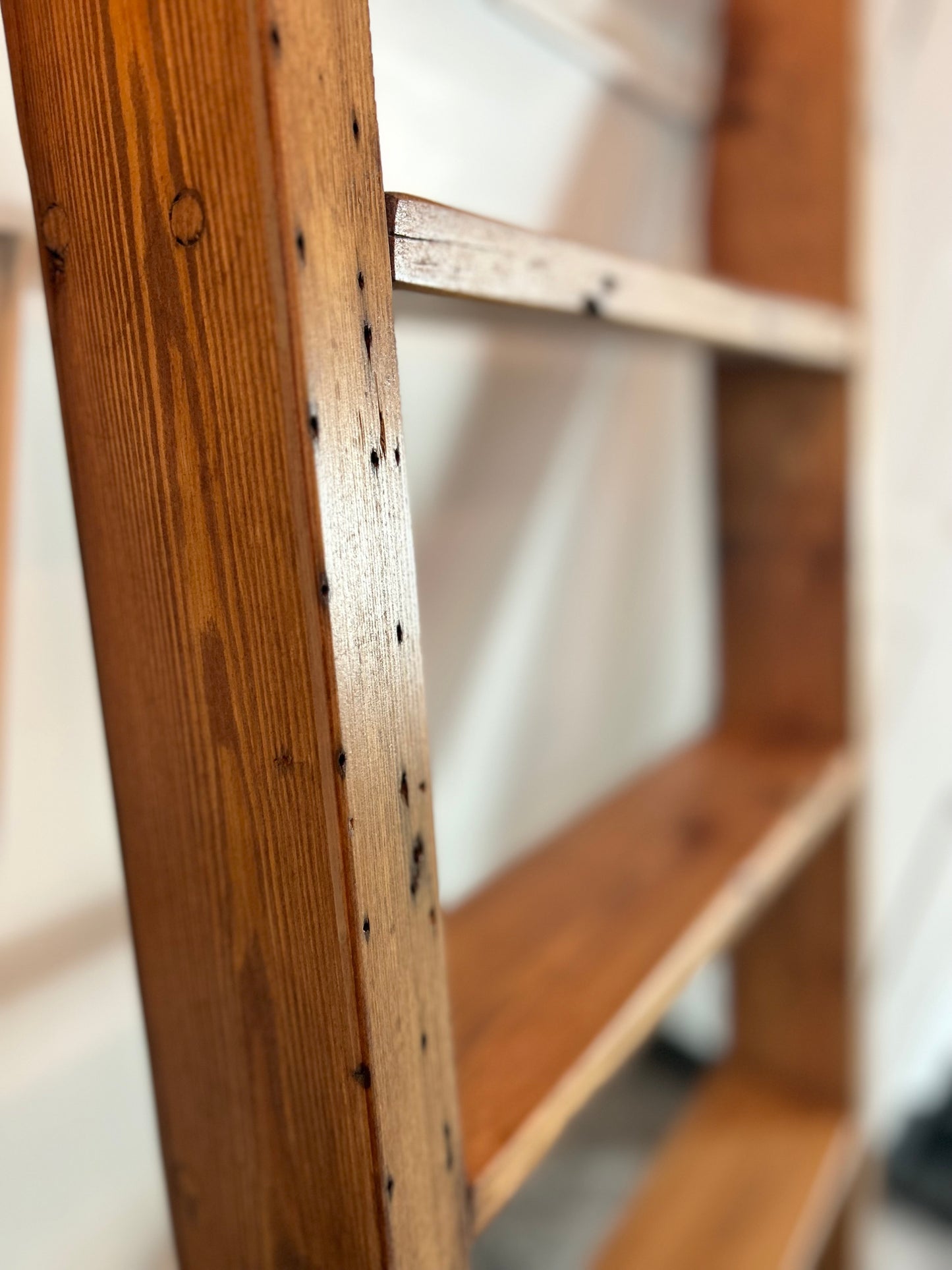 Timber Storage Step Ladder