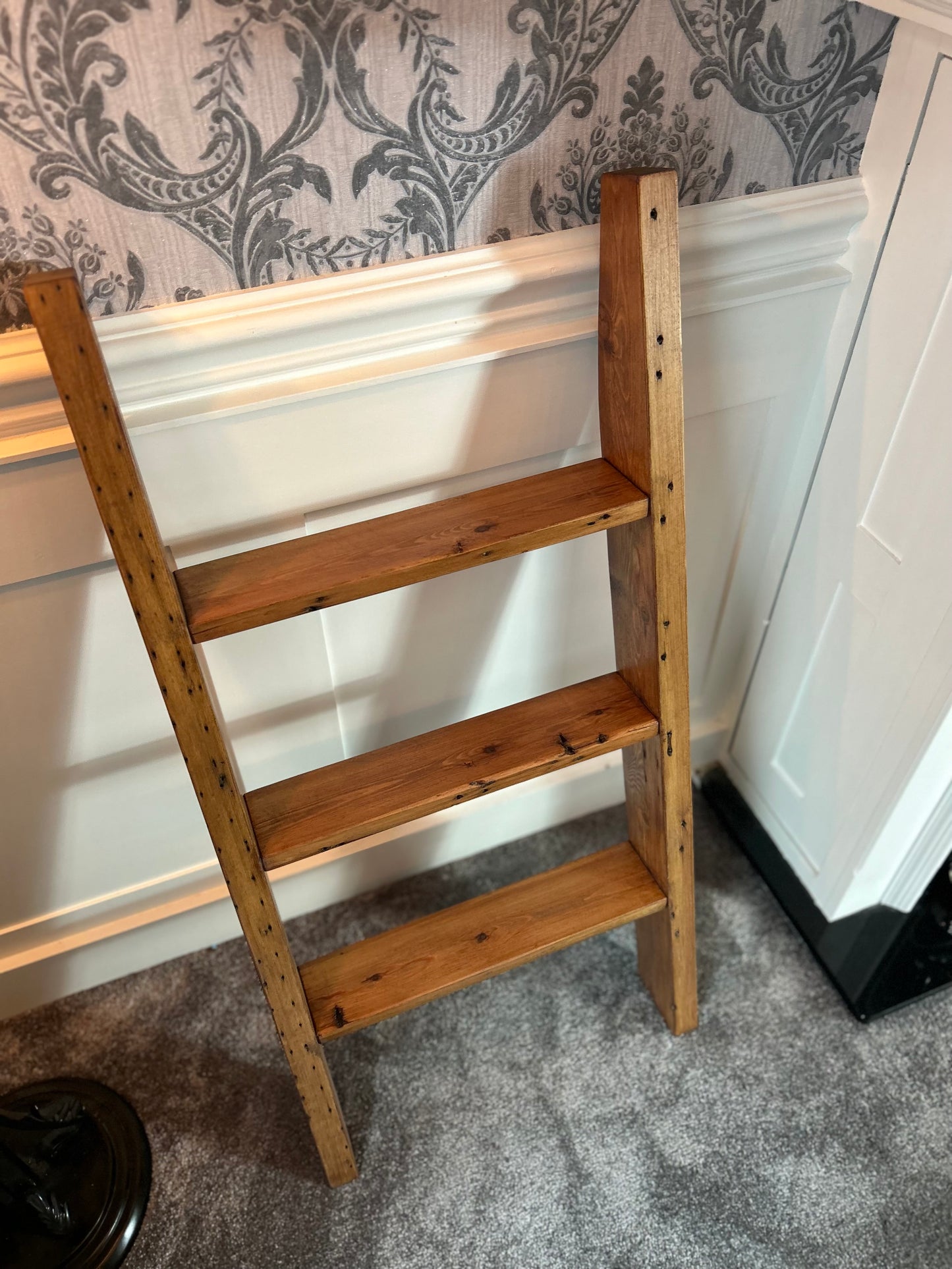 Timber Storage Step Ladder